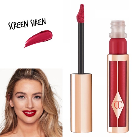 Charlotte Tilbury Other - NIB Charlotte Tilbury Screen Siren #12 liquid lipstick matte red